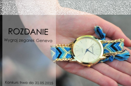 Wygraj pleciony zegarek Geneva! do godz. 20:00