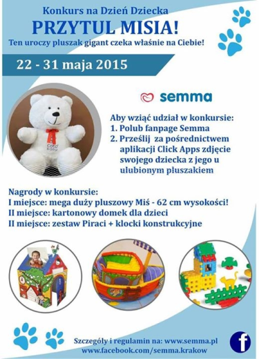 Konkurs na Dzień Dziecka "Przytul Misia"