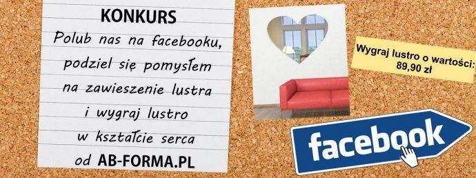 Wygraj lustro w kszatłcie serca!