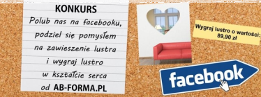 Wygraj lustro w kszatłcie serca!