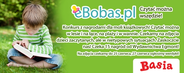 Konkurs "Czytać można wszędzie!"