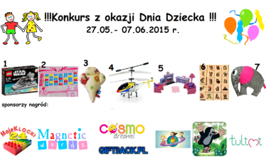 Konkurs z okazji Dnia Dziecka