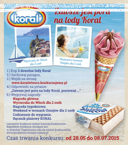 Konkurs "Koral w Tesco"