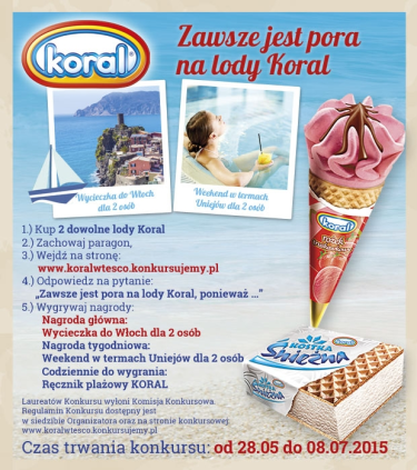 Konkurs "Koral w Tesco"