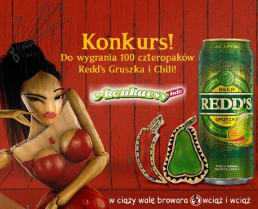 Konkurs "W ciąży nie piję Reddsa (100 czteropaków)" >18 lat