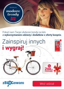 Konkurs "Trendy modowe z bonprix"