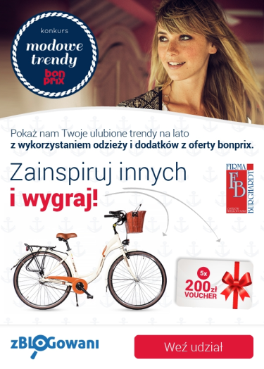 Konkurs "Trendy modowe z bonprix"