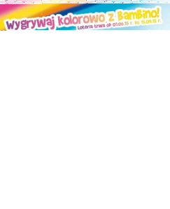 Konkurs "Wygrywaj kolorowo z Bambino"