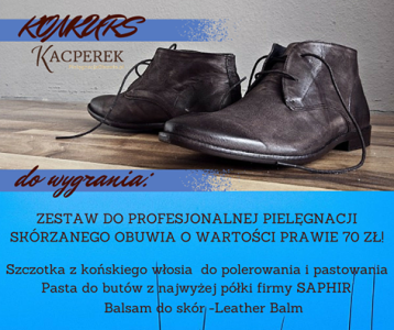 Konkurs: wygraj zestaw do profesjonalnej pielęgnacji obuwia