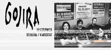 Wygraj bilety na koncert Gojiry w Krakowie!