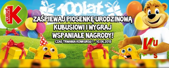 Konkurs "Urodzinowa piosenka Kubusia"
