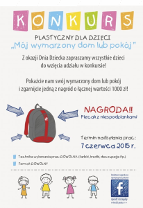 KOnkurs "Mój wymarzony dom lub pokój"