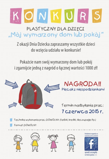 KOnkurs "Mój wymarzony dom lub pokój"