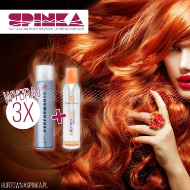 Wygraj jeden z trzech zestawów profesjonalnych kosmetyków do stylizacji włosów!