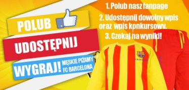 Wygraj męską piżamę FC Barcelona