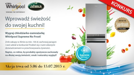 Konkurs "Wprowadź świeżość do swojej kuchni" Alma