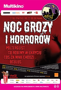 Konkurs "Noc Grozy i Horrorów" Koszalin, Poznań, Warszawa, Wrocław, Gdańsk