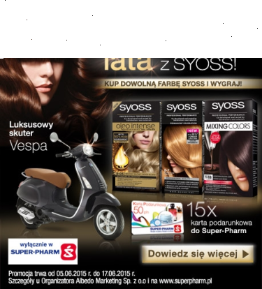 Konkurs "Podążaj śladami lata z SYOSS!" Super-Pharm