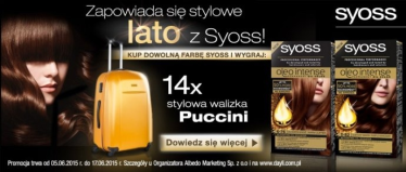 Konkurs "Zapowiada się stylowe lato z SYOSS" Dayli