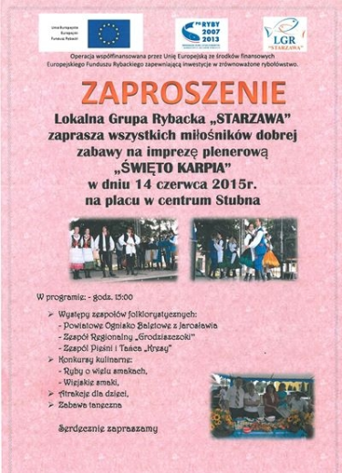 Konkurs: Święto Karpia w gminie Starszawa Gospodyni Wiejska