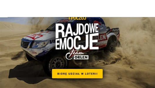 Konkurs "Poczuj rajdowe emocje z ORLEN Team"