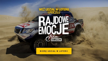 Konkurs "Poczuj rajdowe emocje z ORLEN Team"