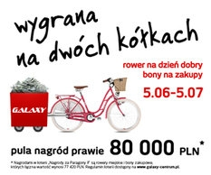 Konkurs: wygrana na dwóch kółkach w Galaxy, Szczecin
