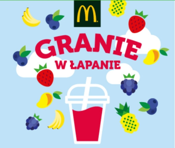 Konkurs Złap napój Iced Fruit Smoothies w Mc Donald