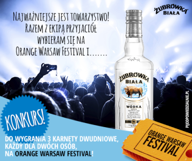 Konkurs "Najważniejsze jest towarzystwo na Orange Warsaw Festival" >18lat