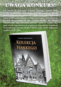 Wygraj książkę Jolanty Marii Kalety "Kolekcja Hankego"
