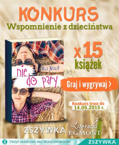 Wygraj ksiażkę Ewy Nowak "Nie do pary"