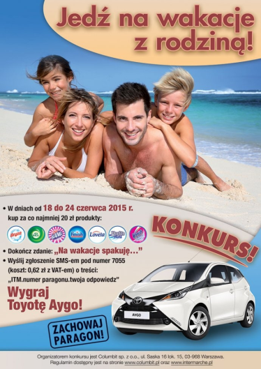 Konkurs "Jedź na wakacje z rodziną"