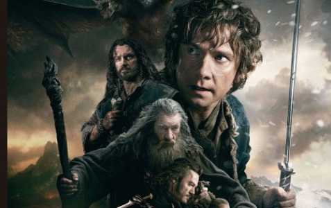 Wygraj zakładkę do książki z motywem z filmu "Hobbit: Bitwa Pięciu Armii"