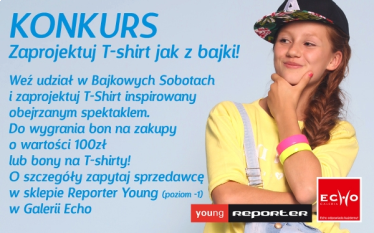 Konkurs "Zaprojektuj T-shirt" Kielce