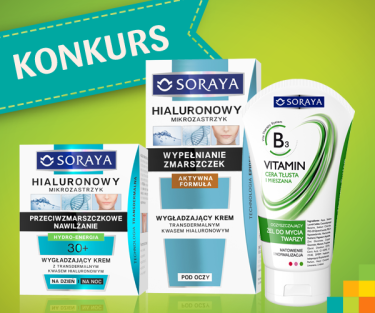 Wygraj kosmetyki Soraya