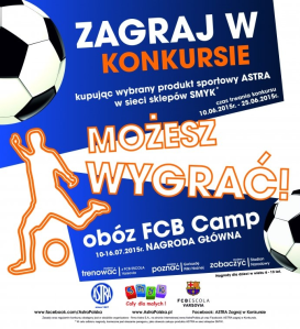 Konkurs: wygraj wakacyjny obóz piłkarski FCB Camp 2015