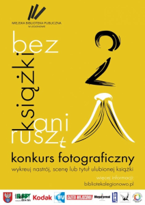 Konkurs fotograficzny "Bez książki ani rusz(t)"