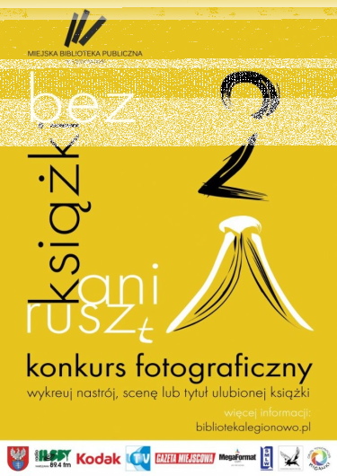 Konkurs fotograficzny "Bez książki ani rusz(t)"