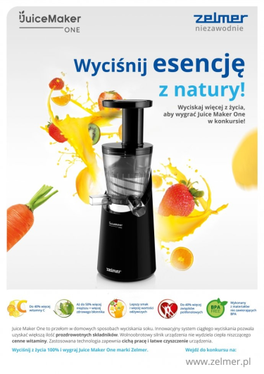 Konkurs "Pokaż nam jak wyciskasz z życia 100%"