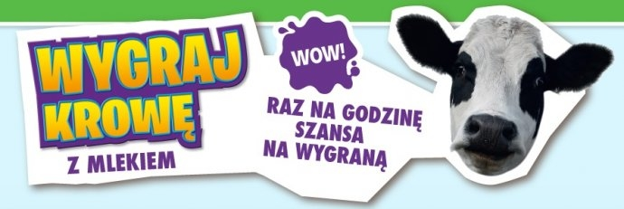 Konkurs: Wygraj krowę z mlekiem