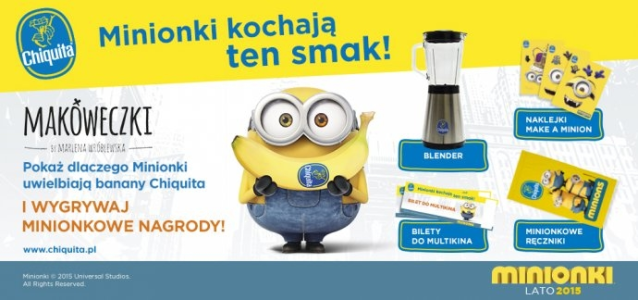 MAKE A MINION – KONKURS CHIQUITA