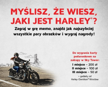 Konkurs "Myślisz, że wiesz jaki jest Harley?"