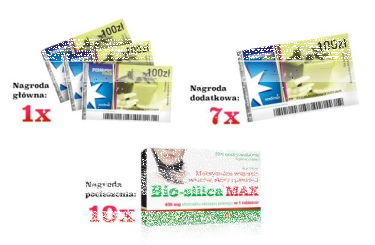 Konkurs "Bio-Silica Max  maksymalne wsparcie dla zdrowej skóry, włosów i paznokci"