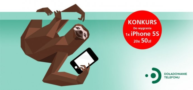 Konkurs "Doładuj telefon na leniwca i oszczędzaj czas"