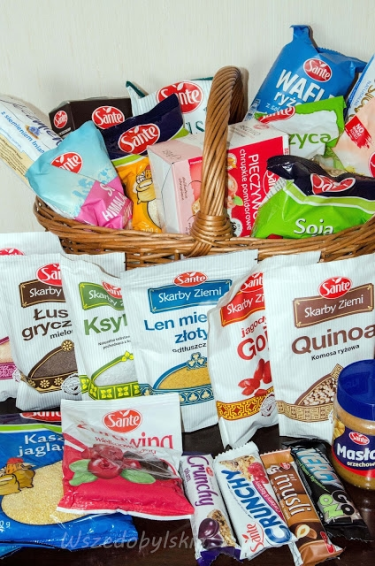 Konkurs: wygraj kosz pełen dobroci Sante dla Ciebie