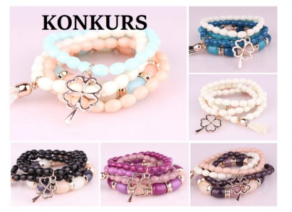 Konkurs: wygraj bransoletkę wieloelementową hand-made :)