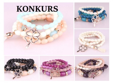 Konkurs: wygraj bransoletkę wieloelementową hand-made :)