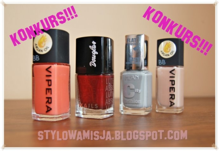 Konkurs: Wygraj zestaw lakierów do paznokci