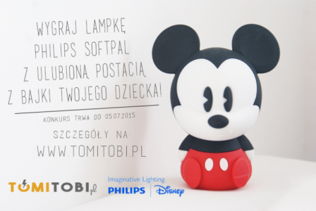 Wygraj lampkę Philips Softpal z ulubioną postacią z bajki Twojego dziecka