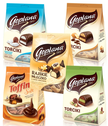 Wygraj zestawy czekoladowych cukierków Goplana!